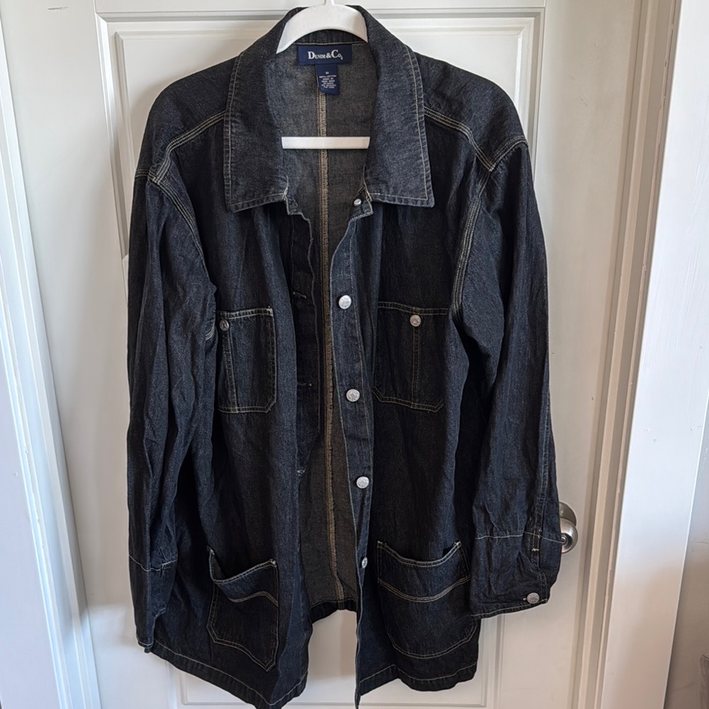 Women's Oversized Denim Jacket
